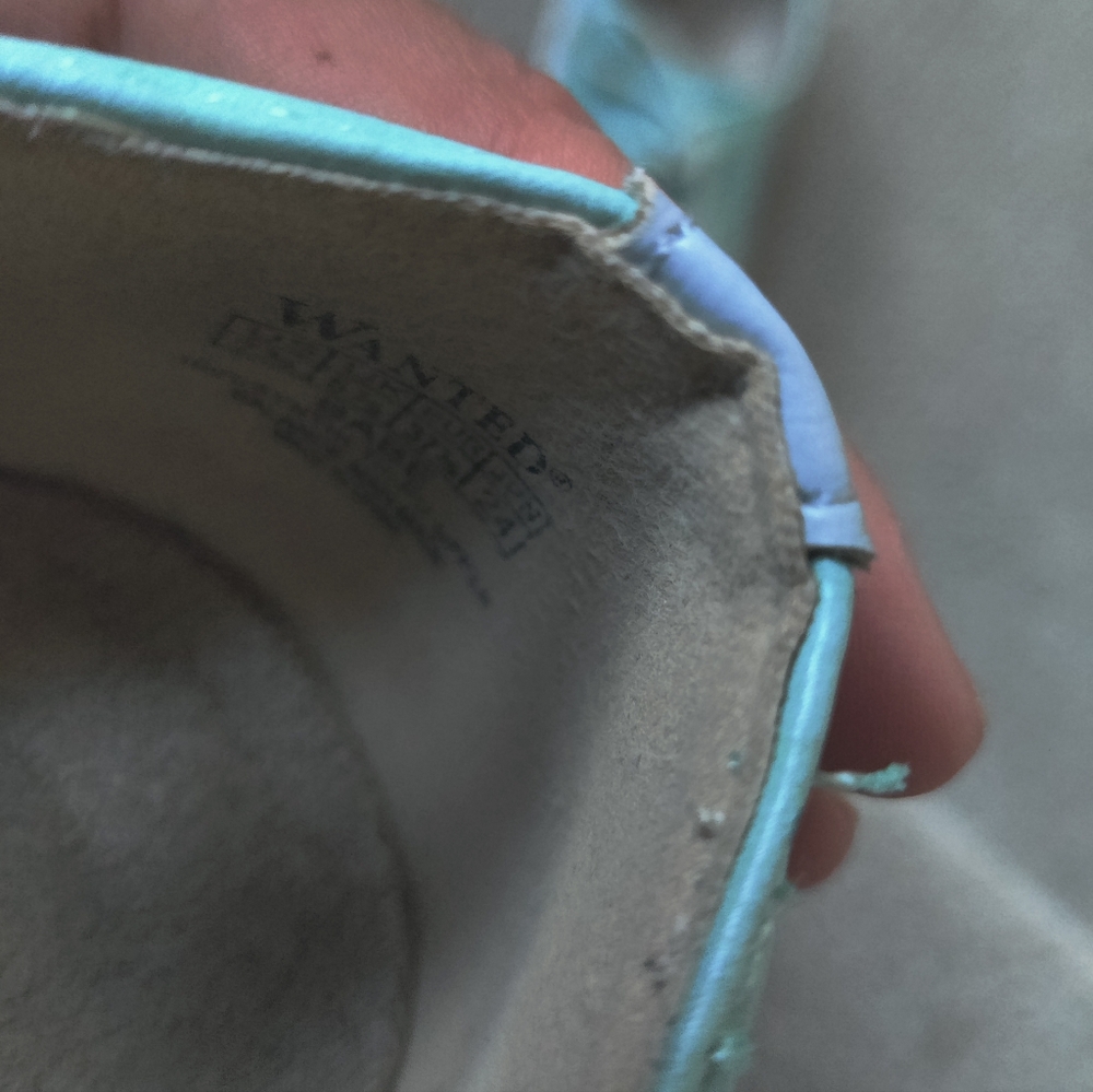Wanted Babe Blue Saddle Shoes Size 7.5 - Picture 7 of 11